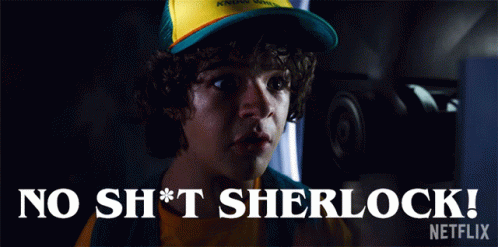 No Duh Sherlock Obviously GIF - No Duh Sherlock Obviously Of Course - Discover & Share GIFs